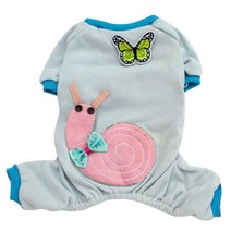 펫나인 반려동물 나비 앤 달팽이 홈파자마, 블루