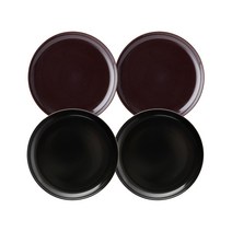 젠한국 아티젠 젠 FS 접시 19cm 피콕그린 2p + 퍼플 2p, 4개입, 단품