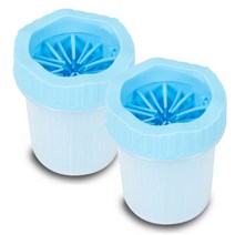 딩동펫 애견 발세척기 소형, 블루, 2개입