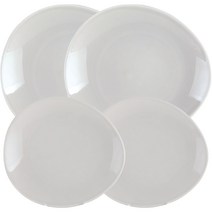 젠한국 라이트그레이 크라우드 접시 세트, 1세트, 접시 11 x 2p + 7 x 2p