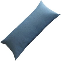 대일컴퍼니 선염무지 등쿠션 솜포함, 블루