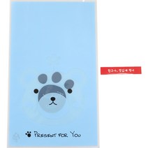 황씨네도시락 비접착 애니멀 봉투 곰 30p + 스티커 빨강띠지 친구야 맛있게 먹어 30p, 1세트