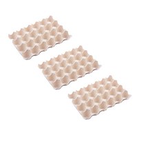 앤티스 주방용품 달걀 보관 케이스 24칸 3p, 베이지