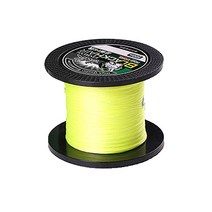 비케이 4합사 PE 검은늑대 낚싯줄 8.0호, 옐로우