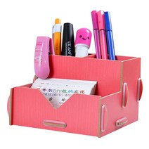 해피트레이딩 오리지널 DIY 화장품정리함 20번 핫핑크, 1세트