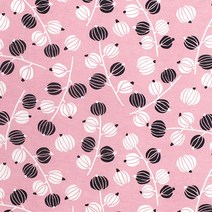 패션포인트 슬라브나염 원단, 1214 핑크