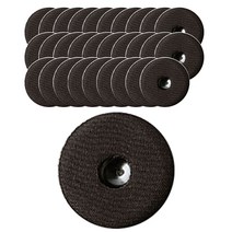 패션포인트 싸개스냅단추 30mm, 다크브라운, 100개입