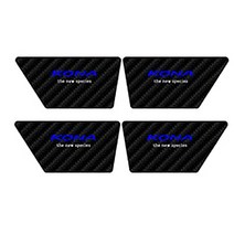 엑스원 LED 카본스타일 도어캐치, 코나, 블루