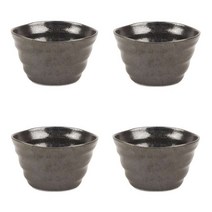 디어리빙 블랙브라운 소바컵, 혼합 색상, 4개입