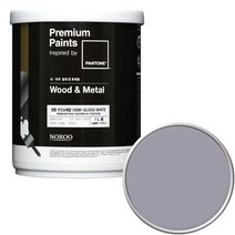 노루페인트 팬톤 우드앤메탈 페인트 반광 1L, 16-3905 Lilac Gray