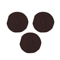 앤티스 차량용 회전식 원형 쿠션, 브라운, 3개입