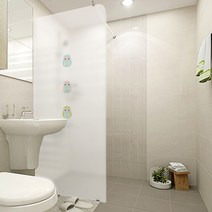 디자인수풀 북유럽 스타일 샤워 윈도우 시트지, SW549