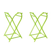 앤티스 주방용품 접이식 쓰레기 봉투 홀더, 그린, 2개입