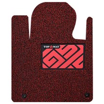 탑매트 럭셔리 코일 TOP매트 1열 + 2열 레드, 쉐보레, 캡티바(2014.1~2016.2)