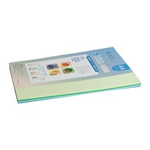종이문화 스타일리쉬 노멀칼라 색지 혼합 131 SS-Summer 120g, A4, 80매