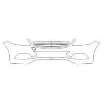 헥시스 벤츠 C-CLASS LUXURY C300 2018 PVC BUMPER GRILL PPF보호필름, 1세트