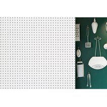 앤비커머스 인테리어타공판 그린화이트키친 우 WHITE, 1개