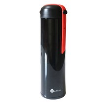 보온 보냉 두리 텀블러, 블랙, 350ml