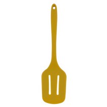 키친팩토리 파스텔 실리콘 미니 뒤집개, 머스타드, 1개