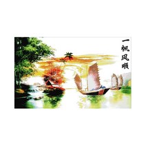 ZKF 십자수 DIY 세트, 1세트, 순조로운 항해 B