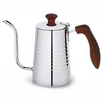 코맥 드립주전자 바리스타 네오 우드 700ml, 혼합색상, 1개