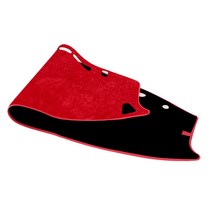 럼블 벨벳 열차단 대쉬보드커버 풀커버형 레드, 기아, K7 구형 2009년~2012년(센터스피커 무)