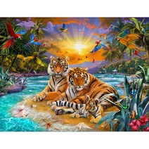 썬앤트리 적호의 숲 직소퍼즐 HP506, 500피스, 혼합 색상
