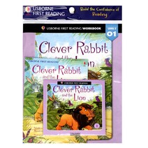 Usborne First Reading Workbook Set 2-1 : Clever Rabbit and the Lion (with CD), Usborne Publishing Ltd
