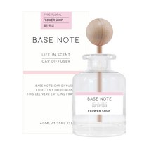 베이스노트 차량용 디퓨져 40ml, 플라워샵, 1개
