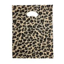 팩스타 펀칭 비닐 포장봉투 가로 30cm x 세로 40cm, 호피무늬, 50개입