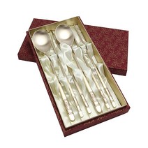 골든벨 아리와 물결 완자 거북 유기 부부 수저 세트, 1세트, 숟가락 2p + 젓가락 2p