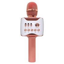 엑스트라 무선 블루투스 마이크 겸 스피커, gni-105(로즈골드)