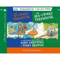 The 91-Storey & 104-Storey Treehouse Audio CD Set, MacmillanChildren'sBooks