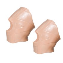 이한선생활과학 호랑이 실리콘 무릎 보호대 베이지, 2개입
