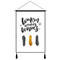 뮤엘 북유럽스타일 금박 인테리어 족자, ML04