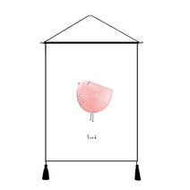 뮤엘 북유럽스타일 화환 인테리어 족자, ML20