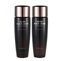 엔프라니 수퍼 블랙 캐비어 스킨 150ml + 에멀전 150ml, 1세트