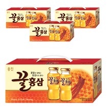 웅진 꿀홍삼 음료, 180ml, 48개