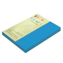 뉴씨플레인 종이문화 양면색상지 No.34 바다색, 140매입