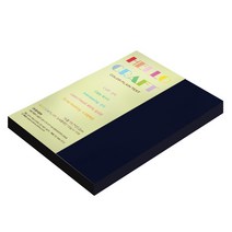 뉴씨플레인 종이문화 양면색상지 No.38 남색, 140매입