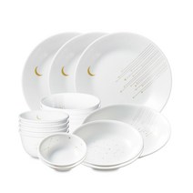 코렐 스타게이징 원형 4인 홈식기세트 16p, 혼합색상, 식기 6종, 1세트