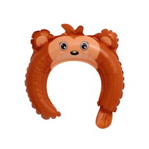 드림캐쳐 애니멀 헤어 데코 호일 풍선 원숭이 25 x 30 cm, 혼합 색상, 40개입