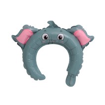 드림캐쳐 애니멀 헤어 데코 호일 풍선 코끼리 25 x 30 cm, 혼합 색상, 50개입