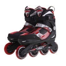 휠라 제이원 인라인스케이트, BLACK + RED
