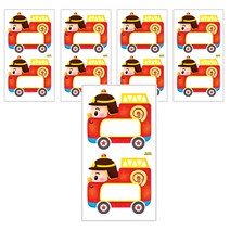 환타스틱스 탈것 이름표 2p, 소방차, 5개입