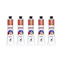조소냐 아크릴과슈물감낱색 S1 120 NorwegianOrange 5p, 75ml, 1색
