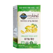 마이카인드 유기농 엽산, 60정, 1개