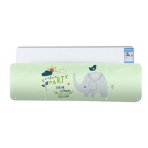 아리코 컬러 프린팅 벽걸이 에어컨 바람막이 코끼리, 1개