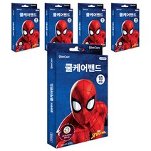 마블 스파이더맨 썸머키즈 쿨케어겔밴드, 5개