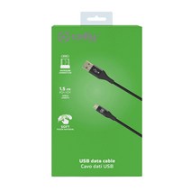 첼리 실리콘 5핀 고속충전 케이블 1.5m, 블랙, 1개